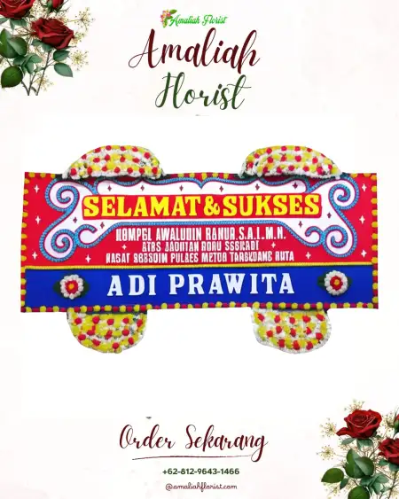 Papan Bunga Ucapan Selamat Tanjunghulu